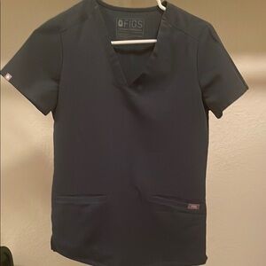 Figs Dark Harbor women’s scrub top XXS